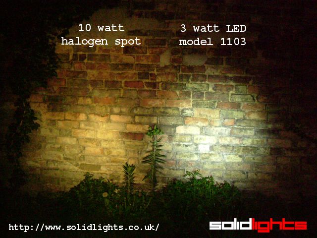 10w halogen and 1103